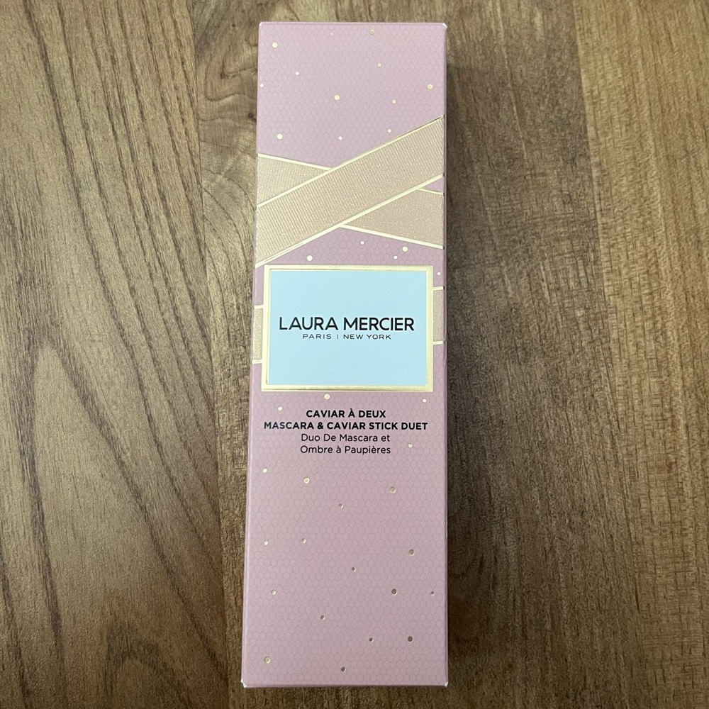 LAURA MERCIER: MASCARA & CAVIAR STICK DUET black/metallic taupe (BRAND NEW!!)